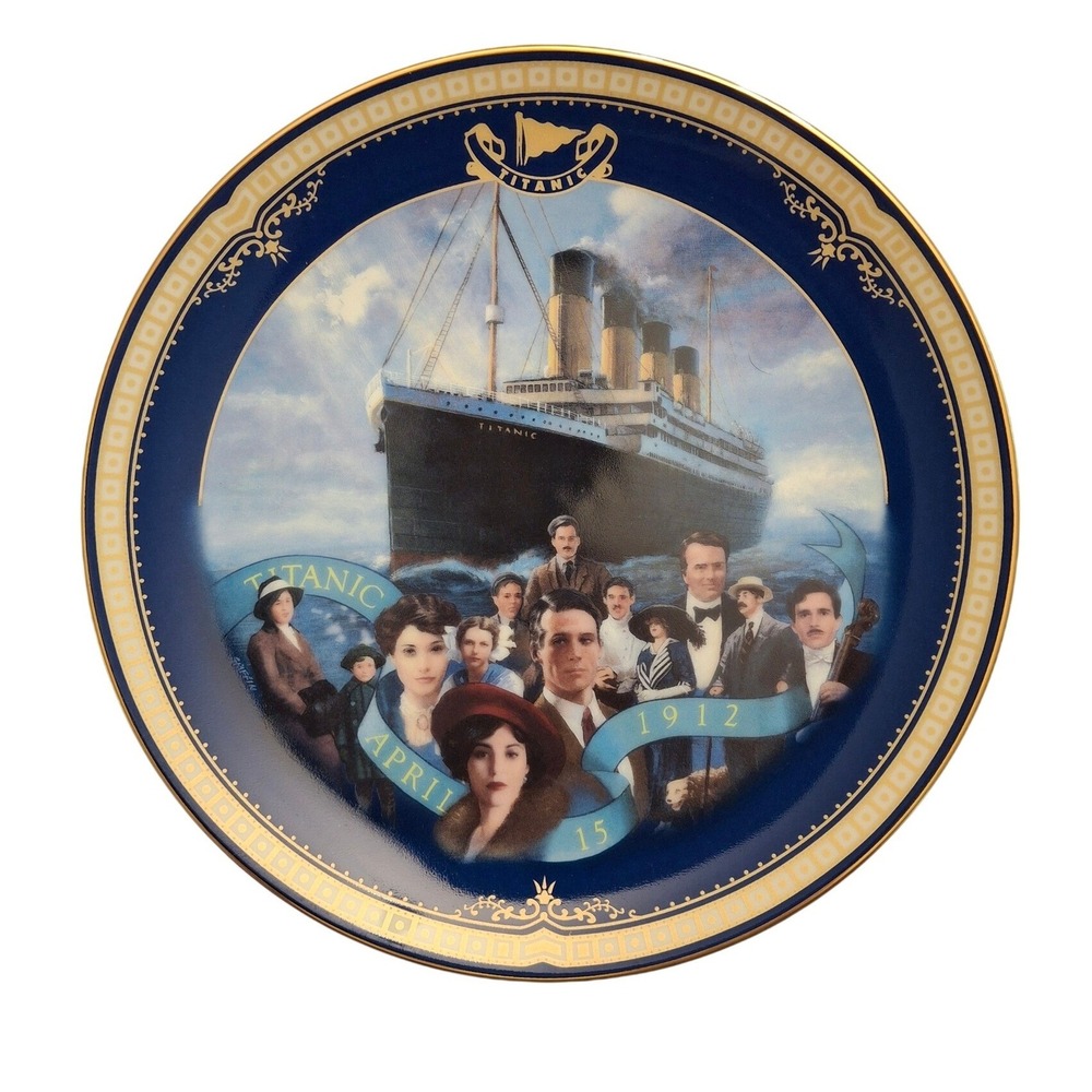 Bradford Exchange Titanic The Human Legacy Collector Plate James Griffin 337A